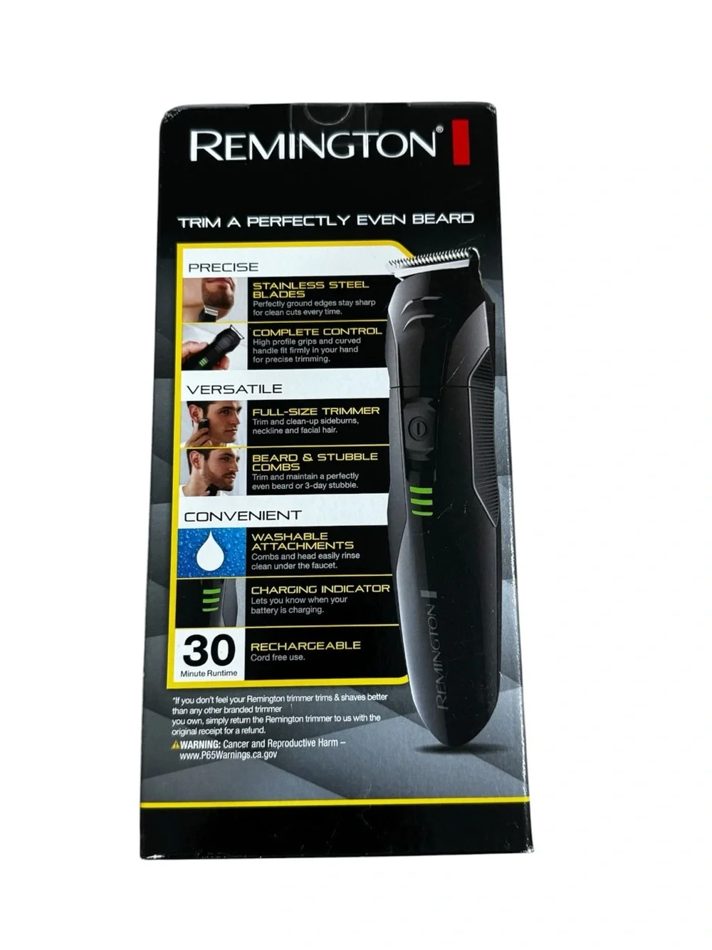 Remington Power Series All-in-One Rechargeable Beard Trimmer Kit New In Box